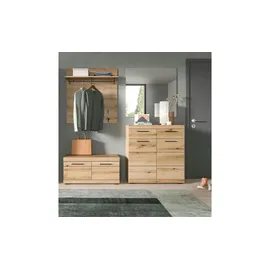 Möbel Kraft Garderobenkombination 195x40x197 cm beige