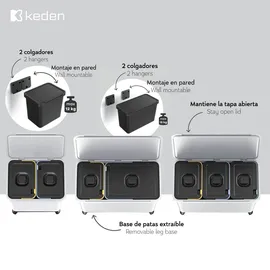 KEDEN Systema 20 l Grau