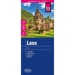 Reise Know-How Landkarte Laos