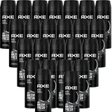 Axe Bodyspray Black Deo ohne Aluminiumsalze Deodorant im 24er Set Deospray Männer Herren Men 24x 150ml