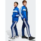 Adidas Seasonal Essentials Tiberio 3-Streifen Tricot Kids Royal Blue / White / Glow Blue 164