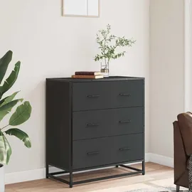 deluke Sideboard SOPI 68 x 76 x 35 cm Schwarz
