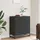 deluke Sideboard SOPI 68 x 76 x 35 cm Schwarz