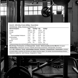 Ostrovit Whey Protein Erdnuss Pulver 2000 g