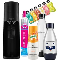 SODASTREAM TERRA SATURATOR FLASCHEN FUSE SYRUP Mirinda Geschenkset
