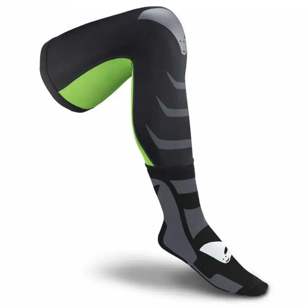 Ufo Ca04047 Lange Socken - Black / Grey - EU 43-45