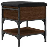 vidaXL Schuhbank 42 x 45 x 42 cm braun / braun