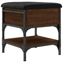 vidaXL Schuhbank 42 x 45 x 42 cm braun / braun
