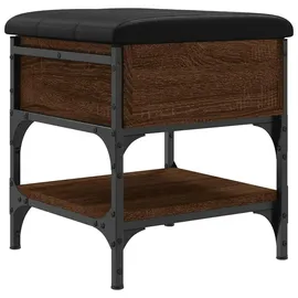 vidaXL Schuhbank 42 x 45 x 42 cm braun / braun