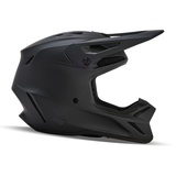 Fox Racing Unisex – Erwachsene Fox V3 Solid Matte Black XL Helm, Schwarz