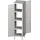Stalgast Durchreiche-Hochschrank mit Flügeltüren, 500x600x2000 mm, verschweißt