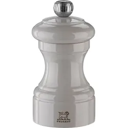 Peugeot Bistro Salzmühle 10 cm Perlgrau lackiertes Holz