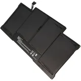 AccuCell Akku passend für A1496 für MacBook Air 13.3" A1466 2013, Li-Polymer, 7,6V, 7160mAh, 55Wh, built-in, mit Werkzeug