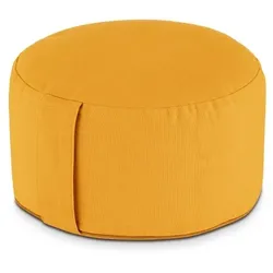 Bodenkissen Fußkissen Yogakissen Meditationskissen Augenkissen Sitzkissen rund ø31xH20cm Bezug waschbar