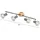 Fischer & Honsel Ran 4 grau matt/chromefarben/hell eicheoptik