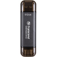 Transcend ESD310C Black 512GB, USB-A 3.1/USB-C 3.1 (TS512GESD310C)