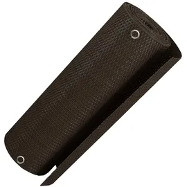 nyvi Balkonverkleidung 90 x 500 cm Dunkelbraun Polyrattan