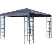 Quick Star Rankpavillon, Grau, Metall, 300x256x300 cm, Sonnen- &