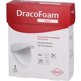 dr. ausbüttel gmbh & co. kg Dracofoam Ferse Schaumstoff Wundauflage 5 x 5 cm 5 St.