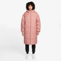 Nike Sportswear Therma-FIT CLASSIC WOMEN'S Parka Damen, Gr. S (36/38), rot (rot stardust, weiß), Obermaterial: 100% Polyester, sportlich, Mäntel