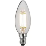 Star Trading LED-Leuchtmittel Clear 3-Step Memory E14 4,2 W warmweiß