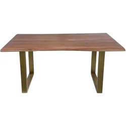 Tisch 160x85 Akazie Nussbaum Küchentisch Esstisch Speisetisch Esszimmertisch