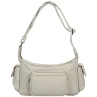 Liebeskind Berlin Liebeskind Lila Schultertasche Leder 33 cm beige