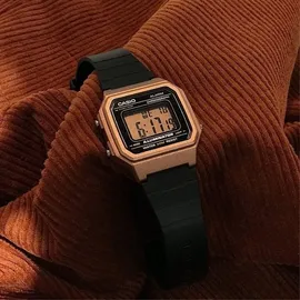 Casio Armbanduhr Digitaluhr W-217HM-5AVEF - Schwarz/Gold