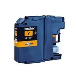 Tintenpatrone LC123Y 600 Seiten gelb - gelb