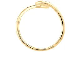 Elli Ring Damen Welle Strand Maritim in Gold | Gr.: 58