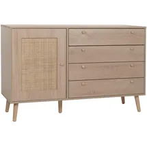 MCW Sideboard M43 120 x 77 x 38 cm Beige / Braun
