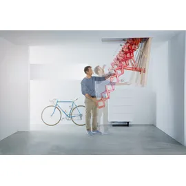 Roto Frank Treppen GmbH Scherentreppe Exklusiv 250 cm Aluminium/Kunststoff