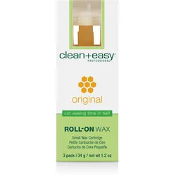 Clean+easy Wachspatrone fein Honig, 3 Pack