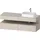 Duravit Collection One Konsolenwaschtischunterbau, 2 Auszüge, 2 Schubkästen, Ausschnitt rechts, 1600x550x600mm, Nische Taupe Matt, QA4778091910000, Farbe: Taupe Matt