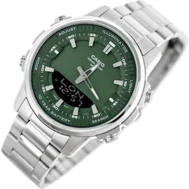 Casio Herrenarmbanduhr CASIO AMW-880D-3A Box - Silber/Grün