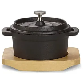 Echtwerk Mini-Kochtopf Bräter Ø 10 cm rund