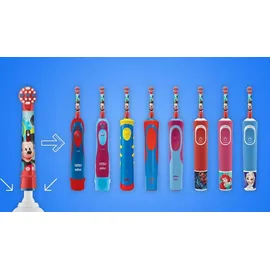 Oral-B Bürstenköpfe Pro Kids Gefroren 2St - Transparent