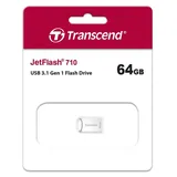 Transcend JetFlash 710 64 GB silber USB 3.1