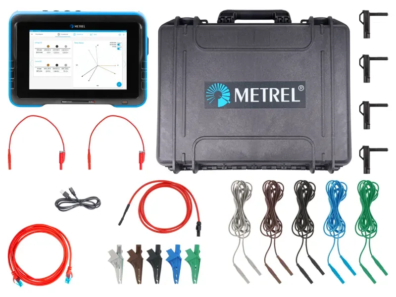 METREL MI 2992 ST Netzanalysegerät Power Analyser - Netzqualitätsanalysator Klas...