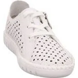 Rieker Komfort Schnürschuhe in Weiß 36