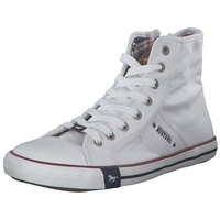 MUSTANG Sneakers aus Stoff 4058-505-1 Weiß 42