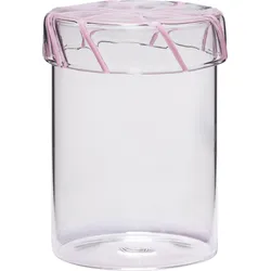 Heir Aufbewahrungsglas 14 cm rosa