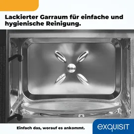 Exquisit EMW10-020 Silber