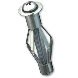 Tox-Dübel-Technik TOX Acrobat, Schrauben- & Dübelsatz, Beton, Metall, Grau, Pozi