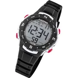 Calypso K5801/6 35 mm Kunststoffgehäuse Schwarz Silikonarmband Schwarz