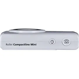 Rollei Compactline Mini Digitale Kompaktkamera Weiß, nicht vorhanden opt. Zoom