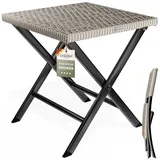 CASARIA Campinghocker Klapphocker Creme