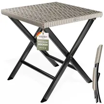 CASARIA Campinghocker Klapphocker Creme