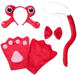 dressforfun Accessoires-Set Krabbe - Erwachsene - Rot