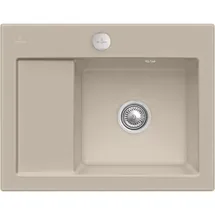 Villeroy & Boch Subway 45 Compact rechts almond + Excenterbetätigung + Lochbohrung 2